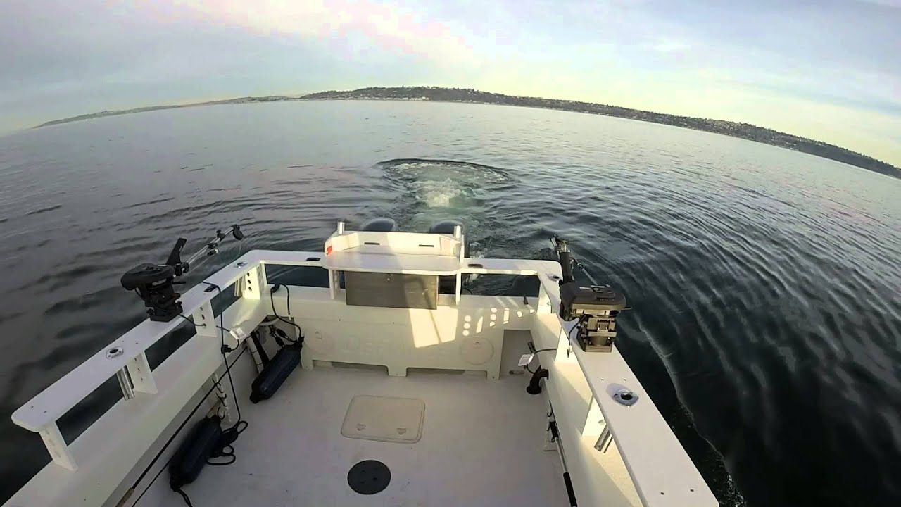 Defiance Admiral 250EX prop test run around seatlle & blake Island