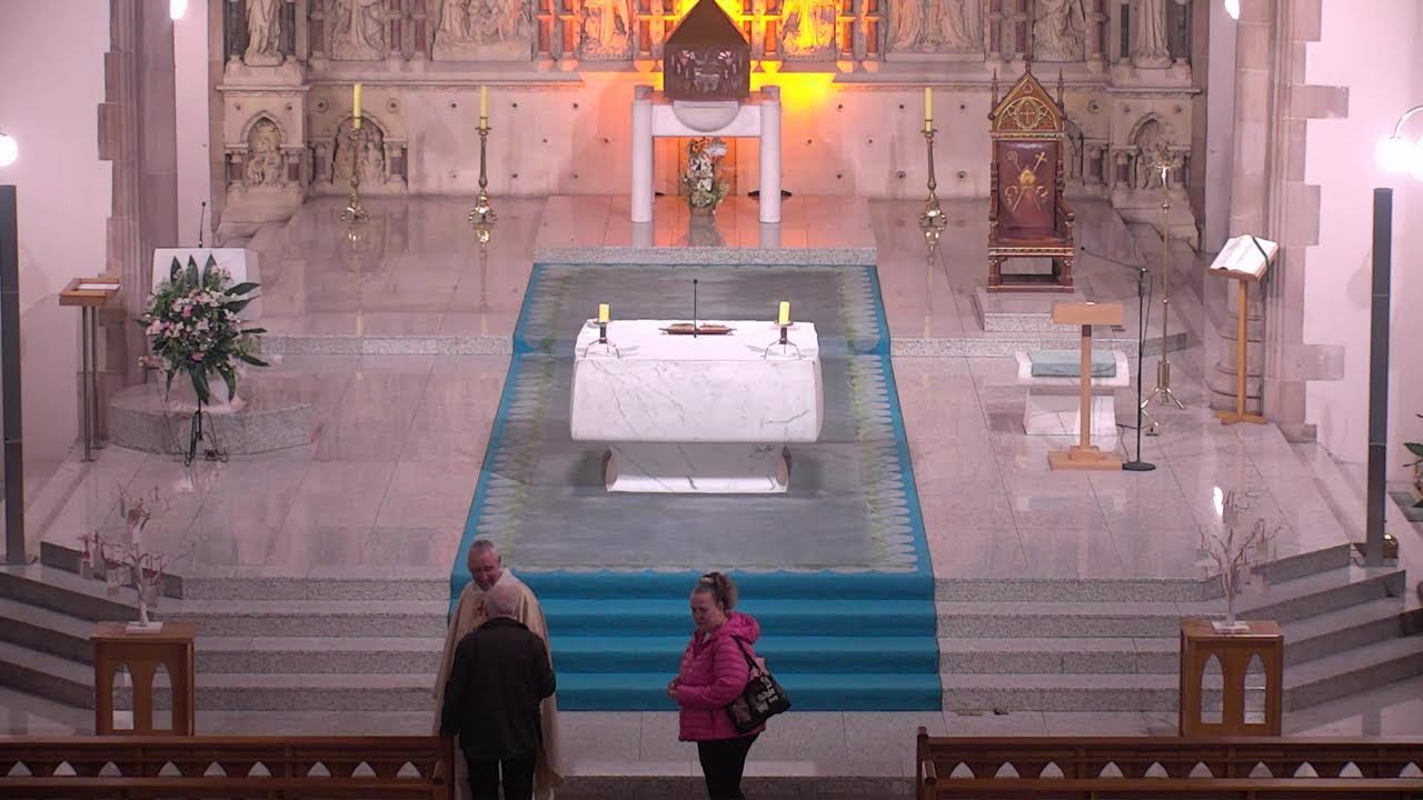 19:30pm - Vigil Mass from St. Eugene's Cathedral, Derry