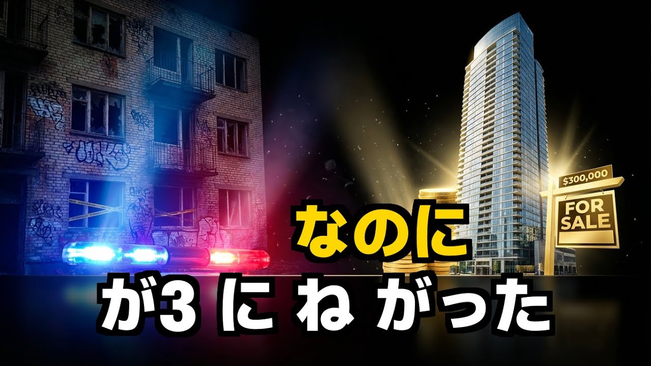 犯罪率が高いのに地価が上昇する街の謎 #教養ドキュ #犯罪と不動産