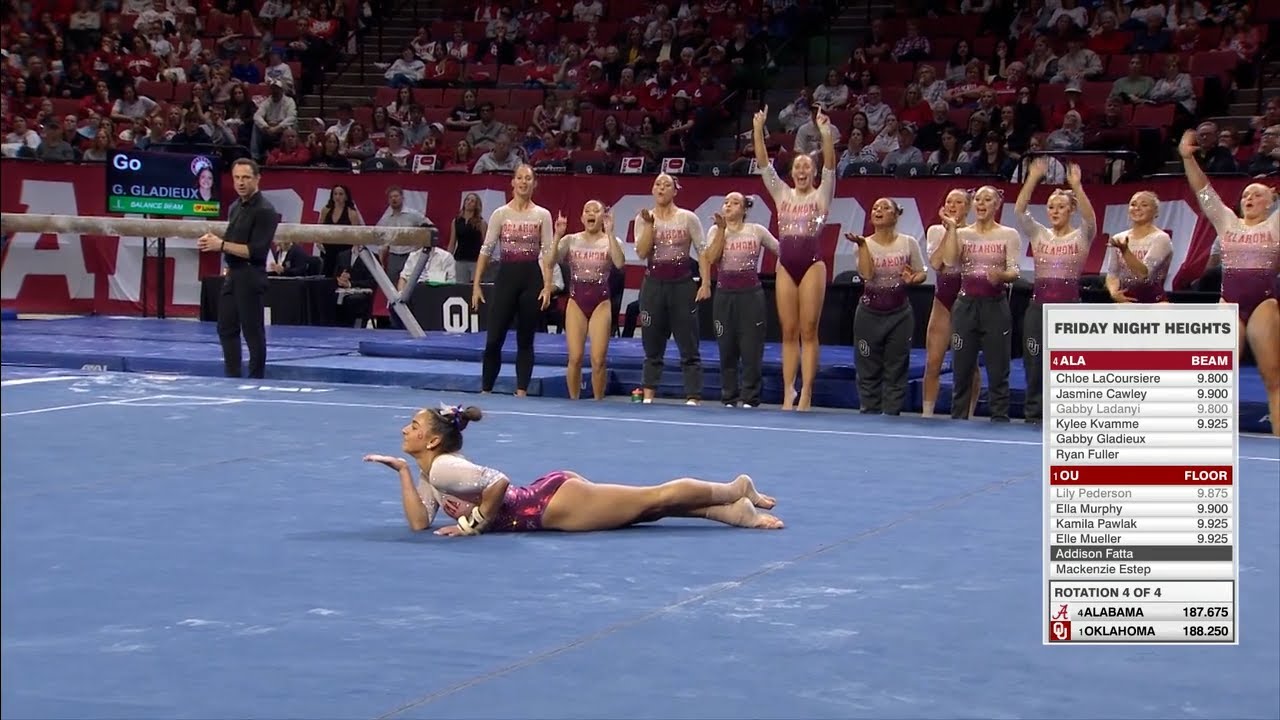 2026 Oklahoma vs Alabama - NCAA Gymnastics