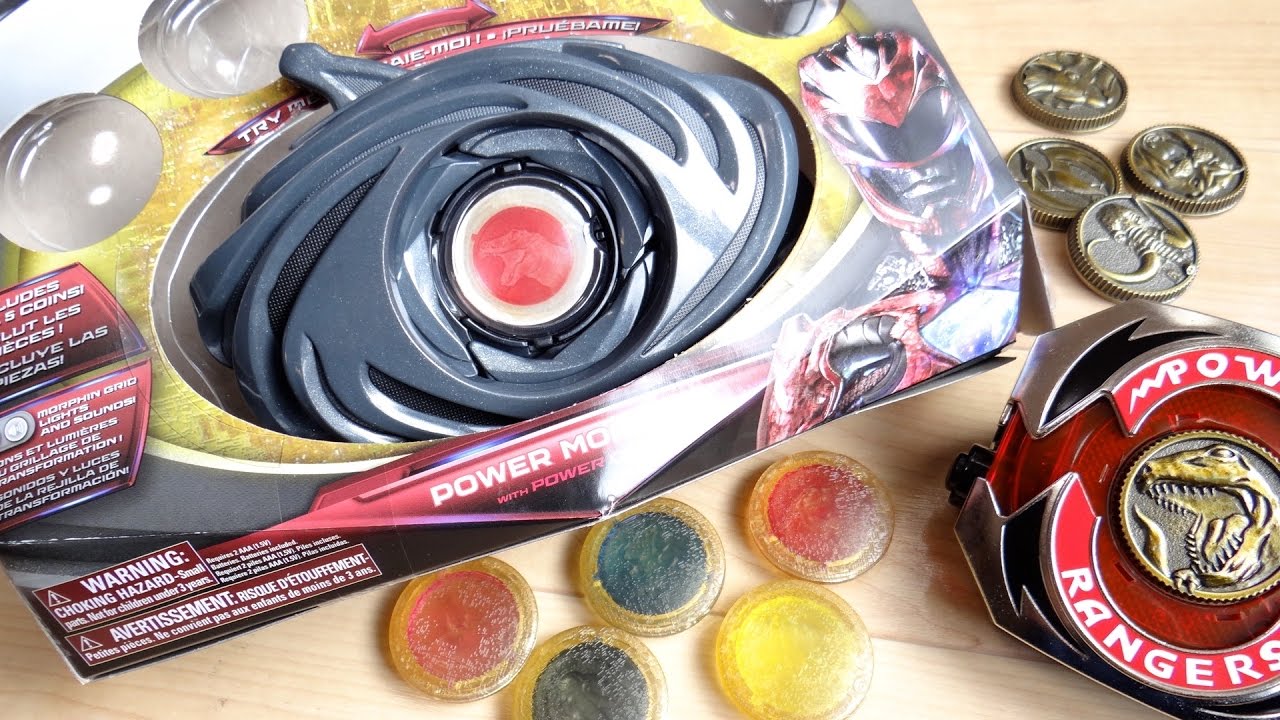 これが2017年版ダイノバックラー!? パワーレンジャー2017 パワーモーファー with パワーコイン レビュー！USAバンダイ POWER RANGERS 2017  POWER MORPHER