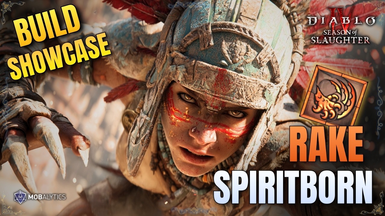 This Rake Spiritborn Decimates The Endgame In Diablo 4 Season 12!