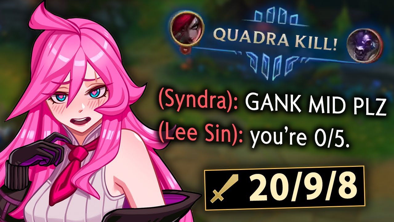 KATEVOLVED | I MADE THE ENEMY SYNDRA GO MENTAL BOOM