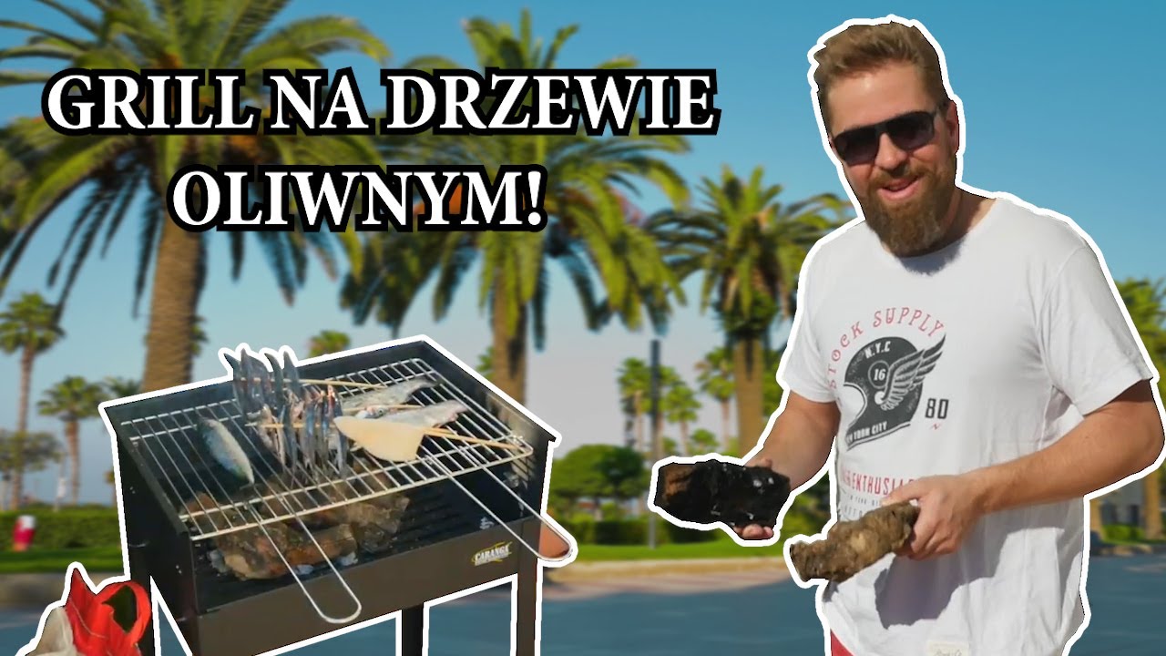 Grill na Costa del Sol - drzewo oliwne !