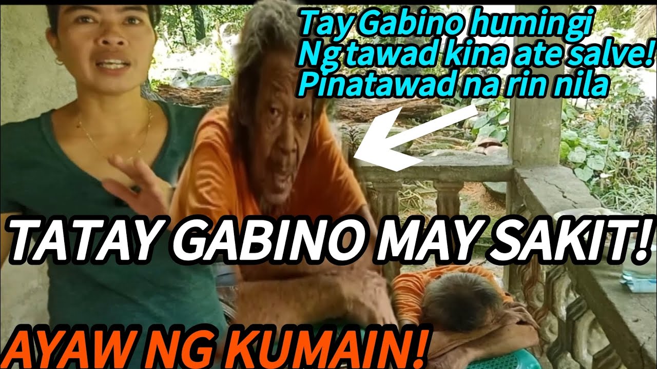 HINDI MAIPAGAMOT AT HINDI MAKABILI NG GUSTONG PAGKAIN NI LOLO GABINO!