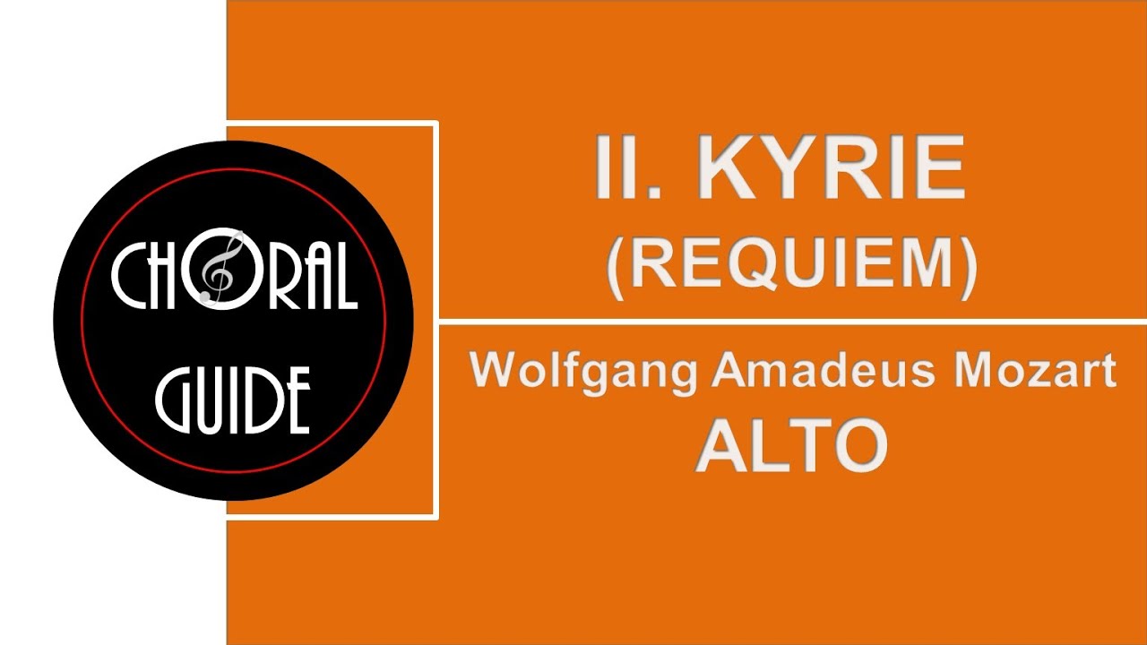 Kyrie (Requiem) - ALTO | WA Mozart
