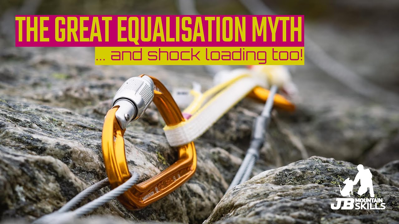 Equalising is a waste of time and shock loading is nonsense! Climbing thoughts!