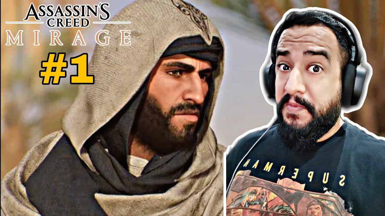 Assassin's Creed Mirage walkthrough #1 تختيم اساسنز كريد السراب