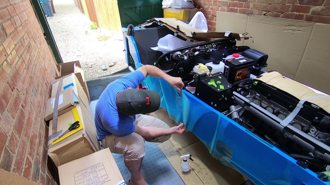 Caterham 420R Build - Paint Protection Film - Episode 4