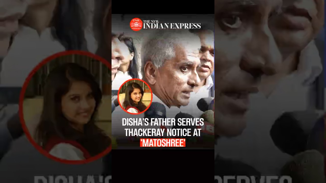 Disha Salian's father Satish serves defamation notice to Aditya Thackeray at 'Matoshree'