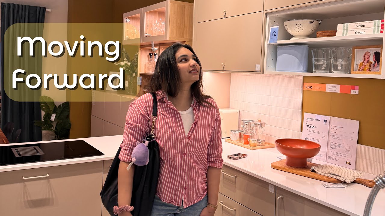 IKEA vlog | moving forward, not perfectly 