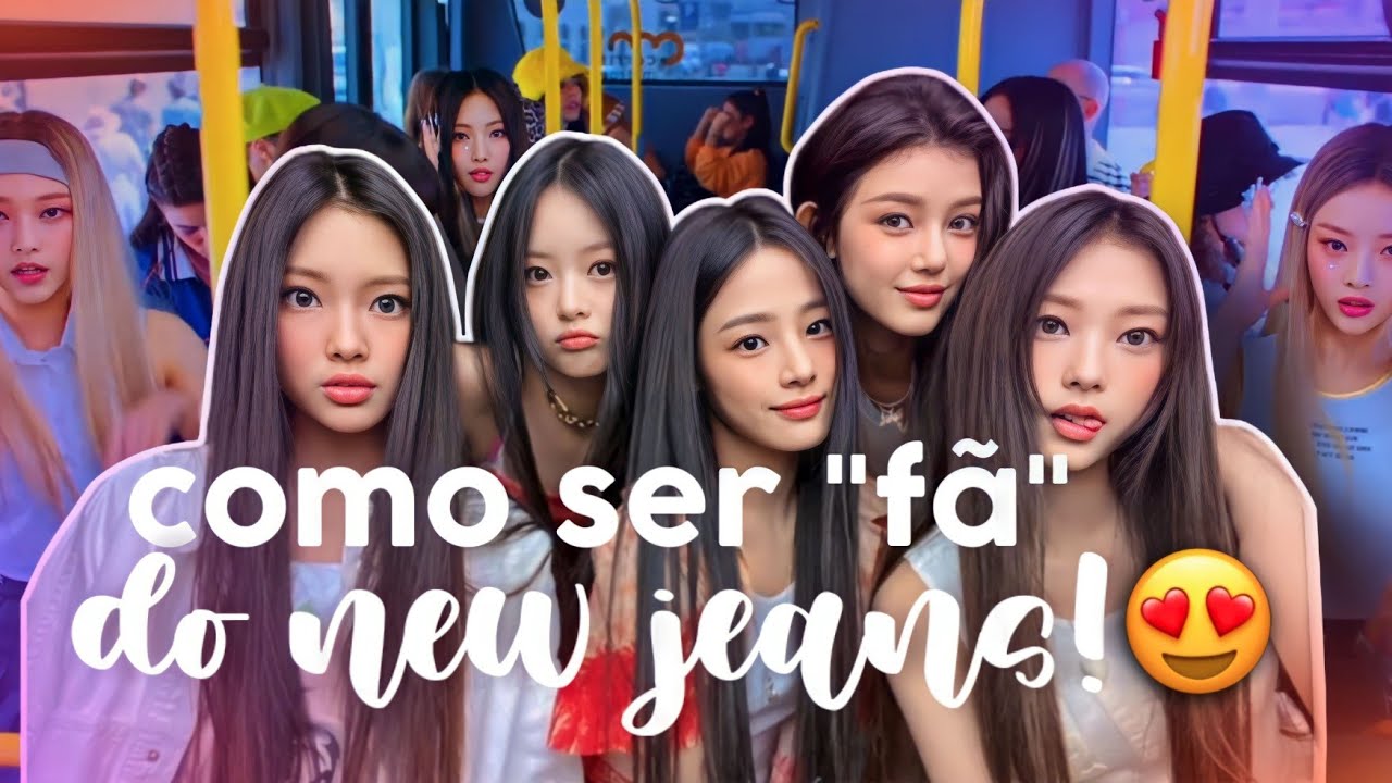 COMO ENTRAR NO FANDOM DO NEW JEANS! conhe&ccedil;a as integrantes e o grupo!!! 🗣✨️