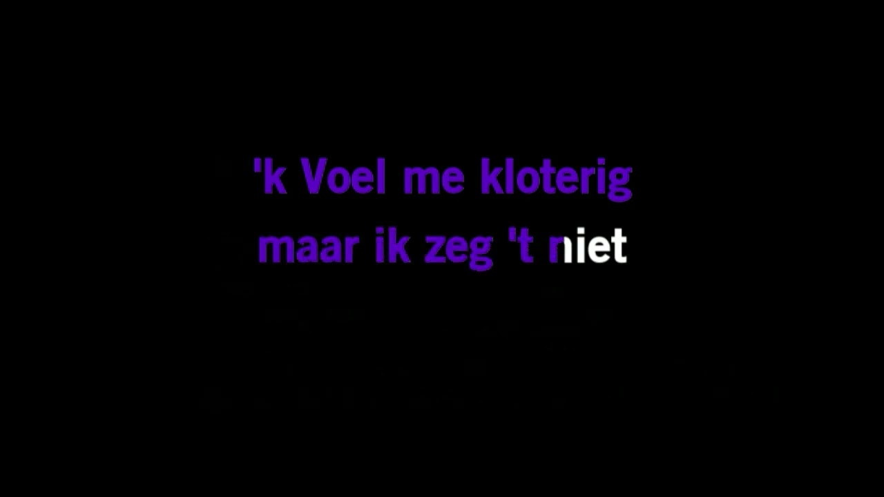Flink zijn - Robert Long - Karaoke