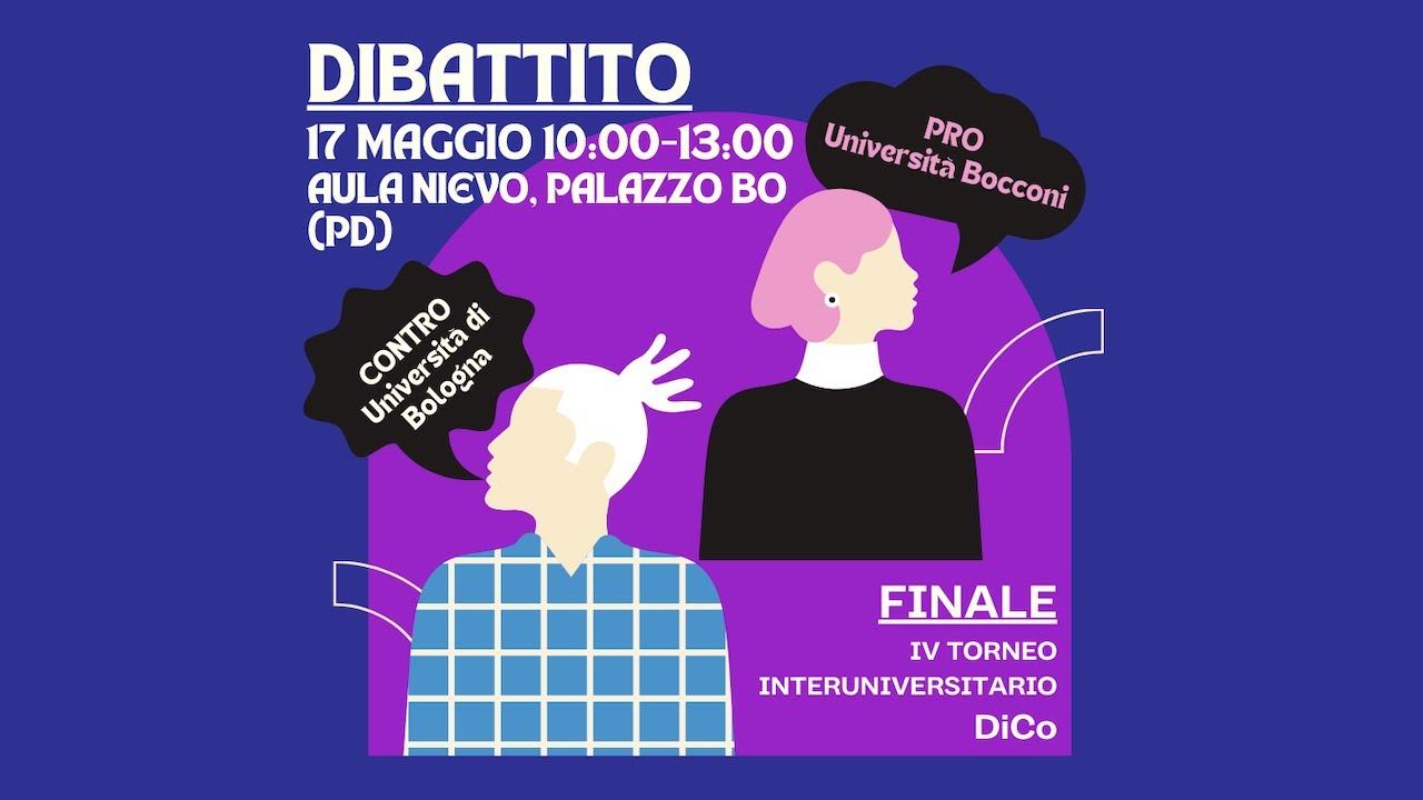 Finale Torneo Interuniversitario di Dibattito DiCo 2023/24