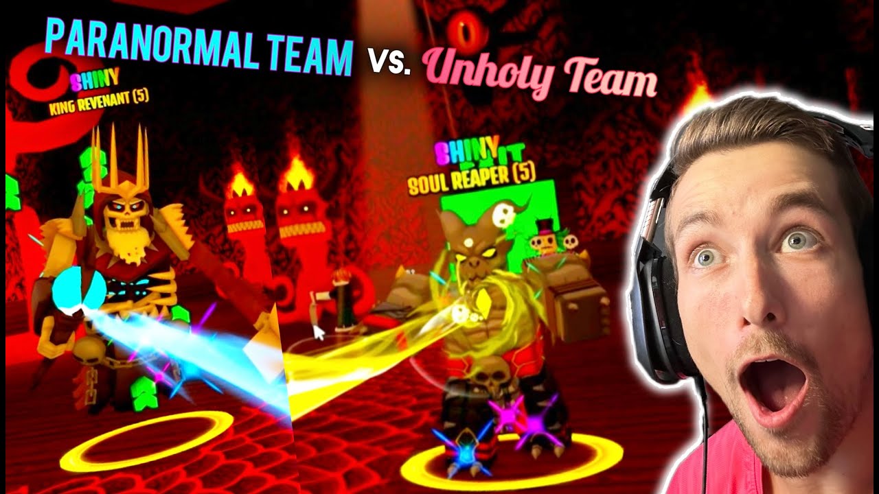 Paranormal Team vs. Unholy Team in The House (TD) on ROBLOX