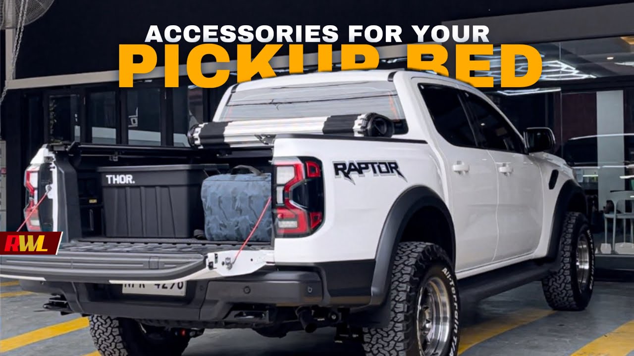 Accessories for your Pick-Up bed / Barricade, Topmatt, Thor etc.