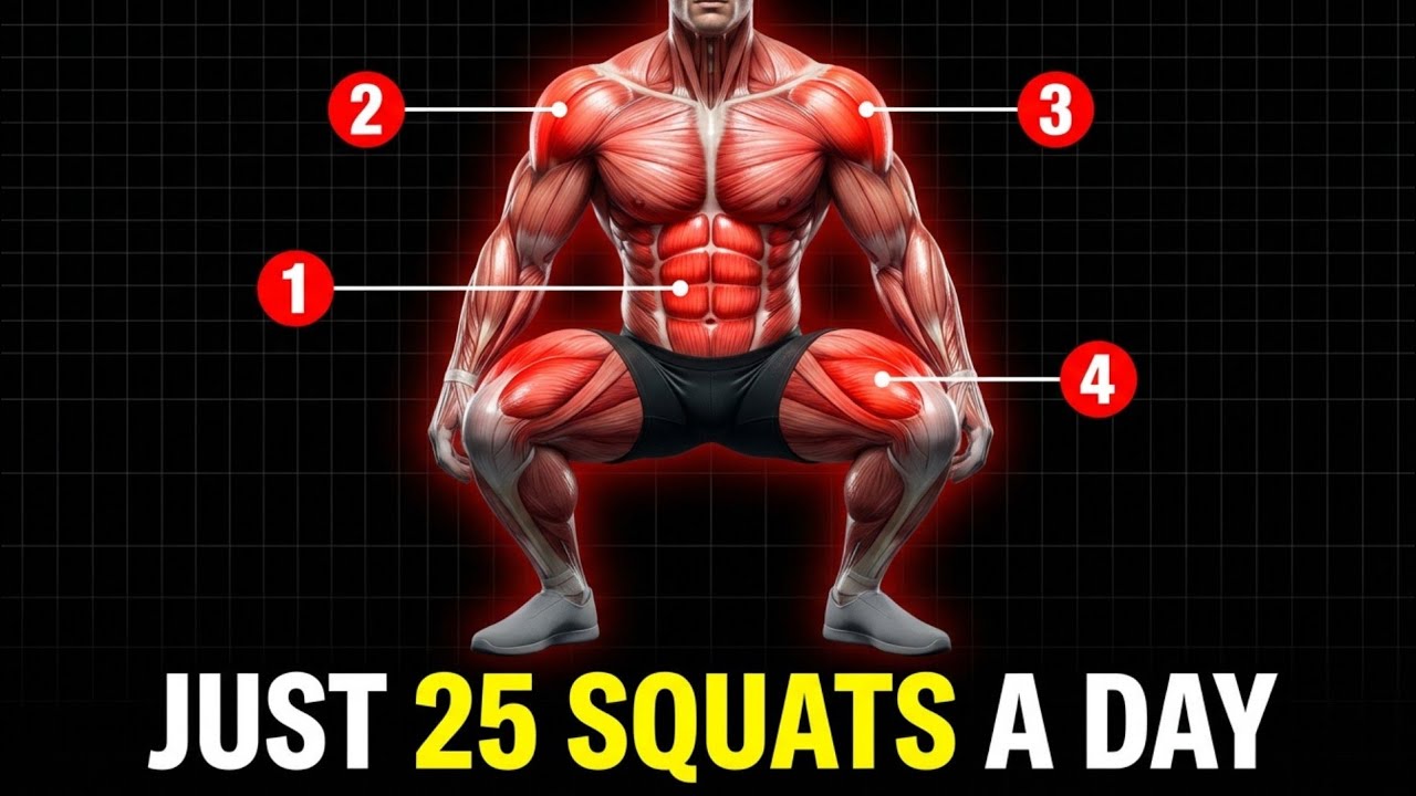 Daily Squats Will Change MORE Than Just Your Legs