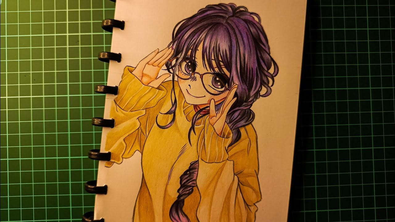 Tutorial Drawing : Waguri Kaoruko
