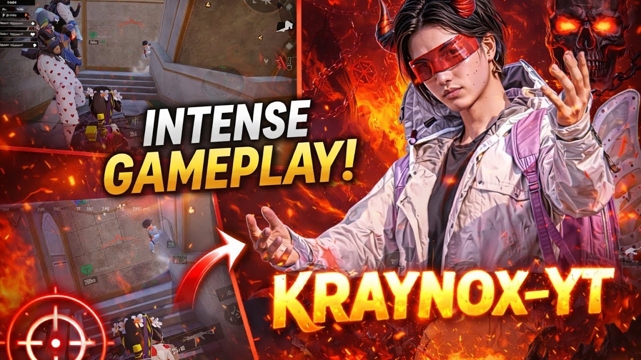 😱 1v Squad Clutch | Intense Gameplay | Kraynox-YT 🔥 #prismlivestudio #bgmi #battleroyalegame #bgmi 