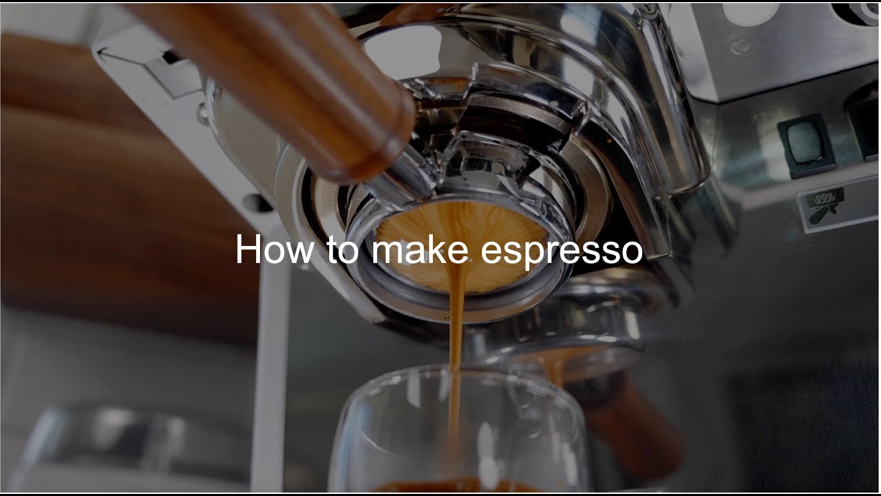 How To Make Espresso With The Niche Zero