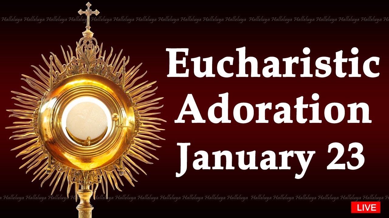 Powerful Eucharistic Adoration I Friday January 23 2026 I 3 00 Pm