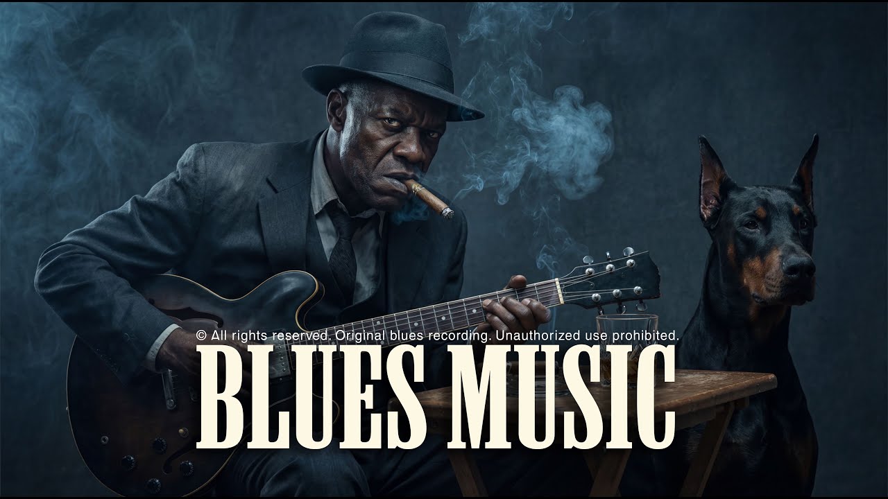 Chicago Blues Music | Smooth Electric Blues with Soulful Vocals