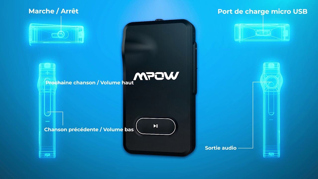 Mpow Récepteur Bluetooth  BH129
