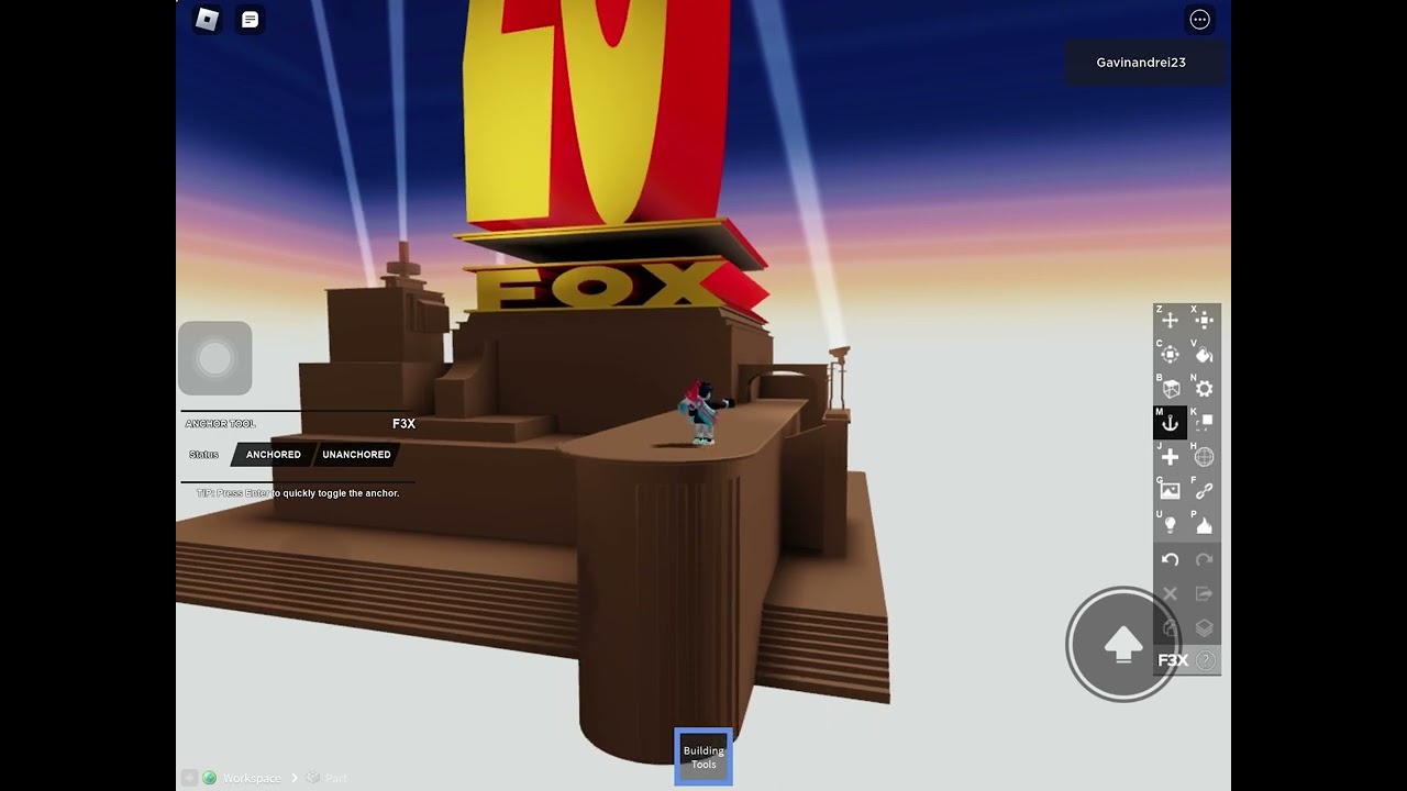 20th Century Fox Destroyed Roblox | Gavin #20thcenturyfox #destroyed #logos #roblox