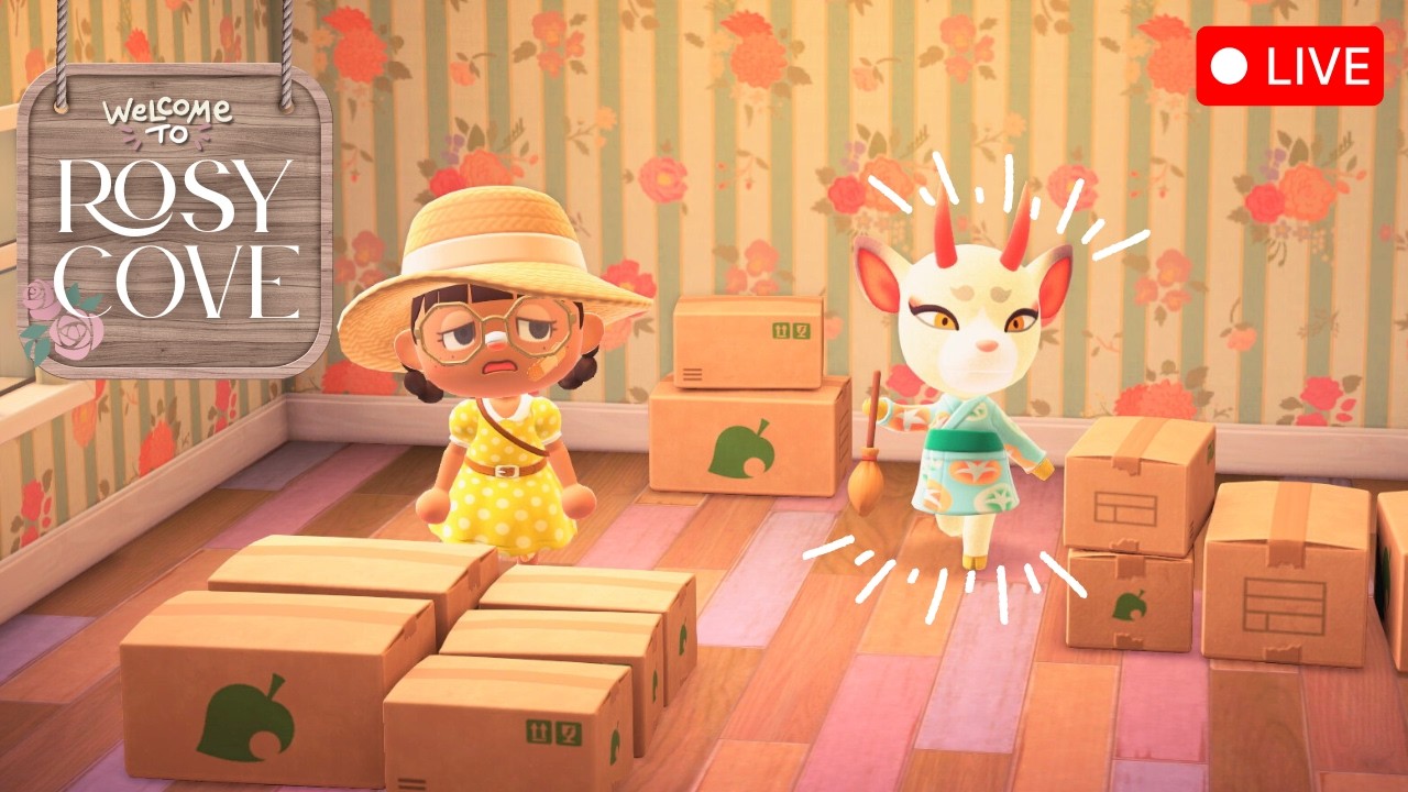 🔴 Shino is Leaving (Before MJ 😭) 🦞 🌊  | Animal Crossing New Horizons 3.0