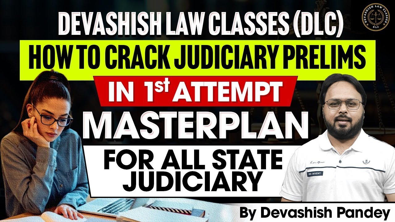 Masterplan to clear Judiciary Exam in first attempt | DLC | Judiciary Exam Preparation