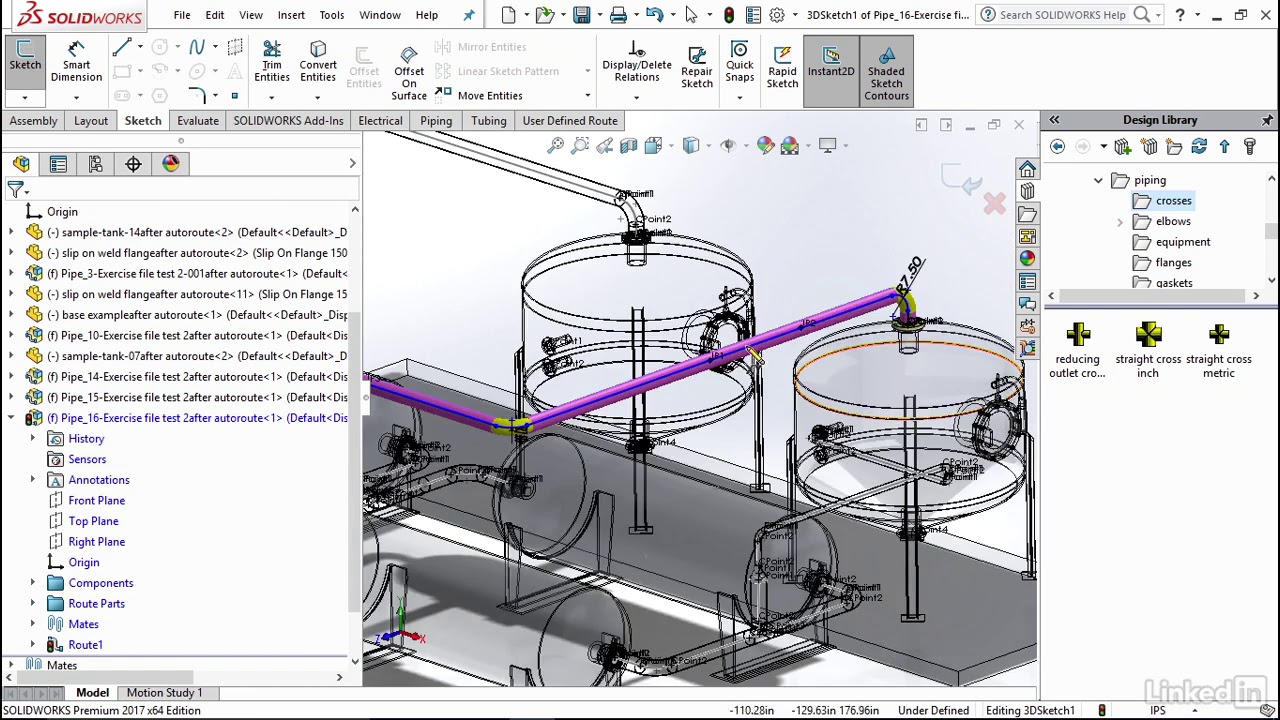 SolidWorks | Adding other design library components | Ep 26