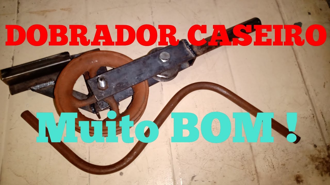 CURVADORA DE TUBOS CASEIRA - TUBO 3/4