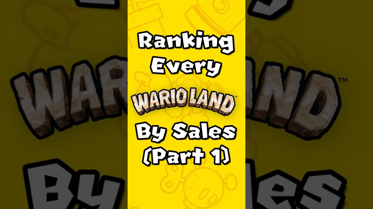Ranking Every Wario Land Game by Sales (Part 1)
