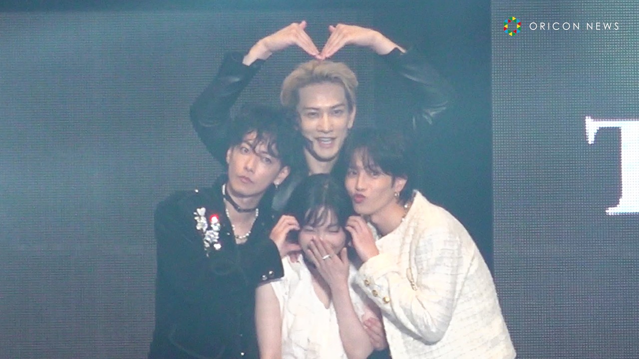 【グラスハート】佐藤健、宮﨑優、町田啓太、志尊淳 "TENBLANK"がサプライズ登場で会場大熱狂！　『マイナビ TGC 2025 A/W』