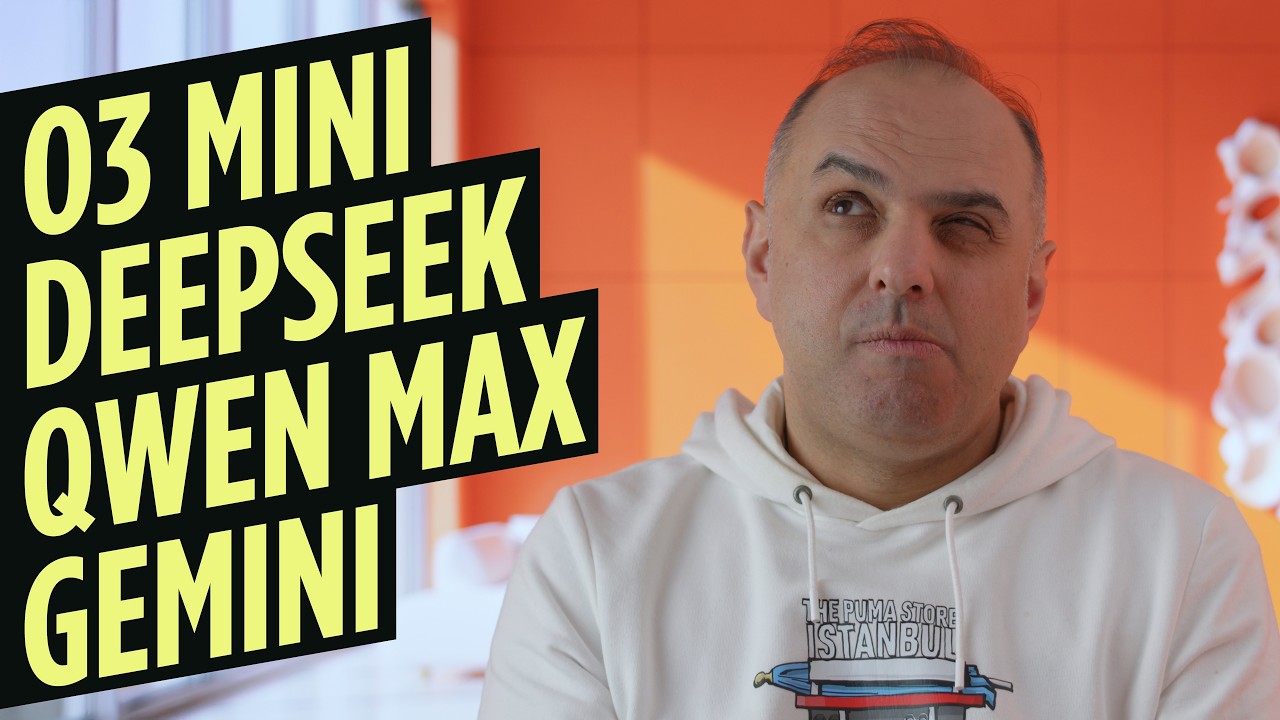 o3 mini vs DeepSeek vs Qwen Max Karşılaştırması | Open AI Deep Research Nedir? 🤯