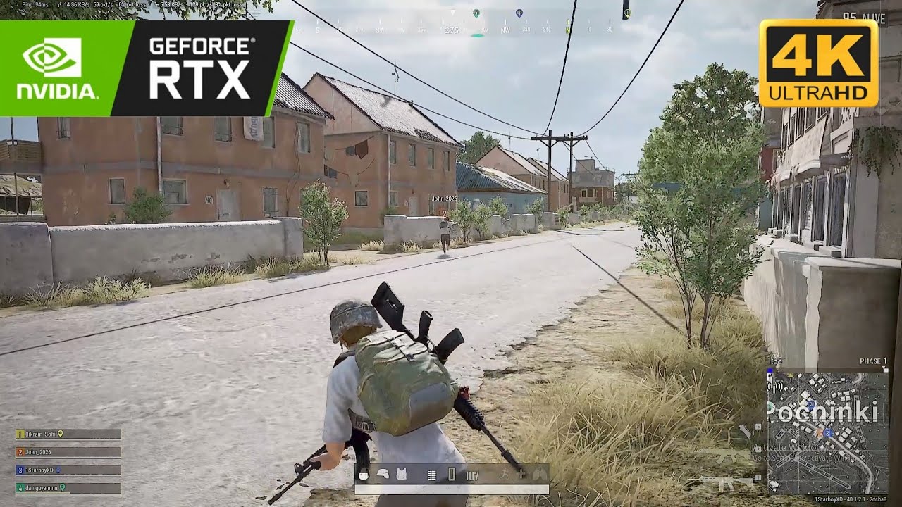 PUBG PC ERANGE GAMEPLAY | RTX 4060 NO COMMENTARY | PUBG BATTLEGROUND 