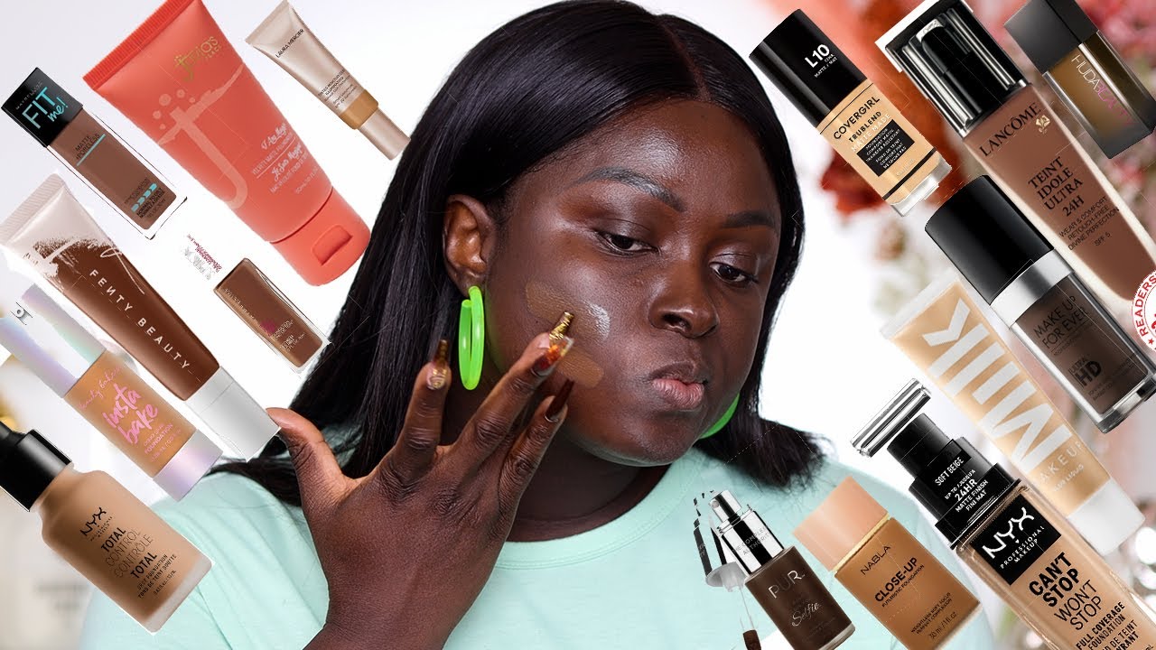 Swatching And Throwing Away All My Foundations, Almost All | OHEMAA