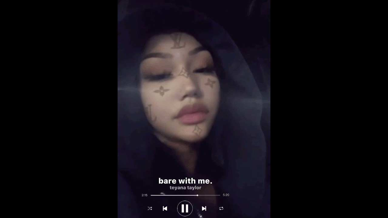 bare with me - teyana taylor {slowed + reverb}