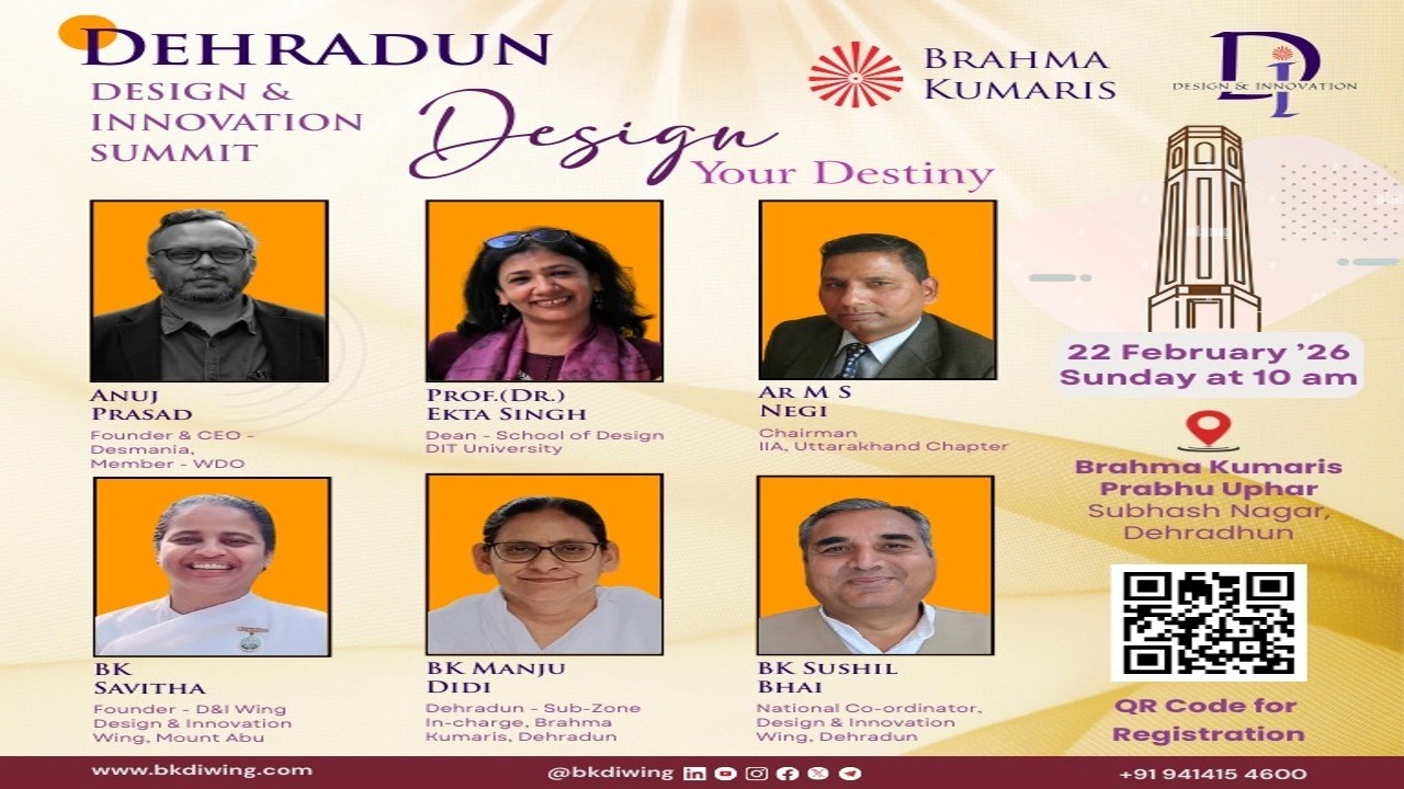 Design Your Destiny | Dehradun- Design & Innovation Summit | 22/02/2026