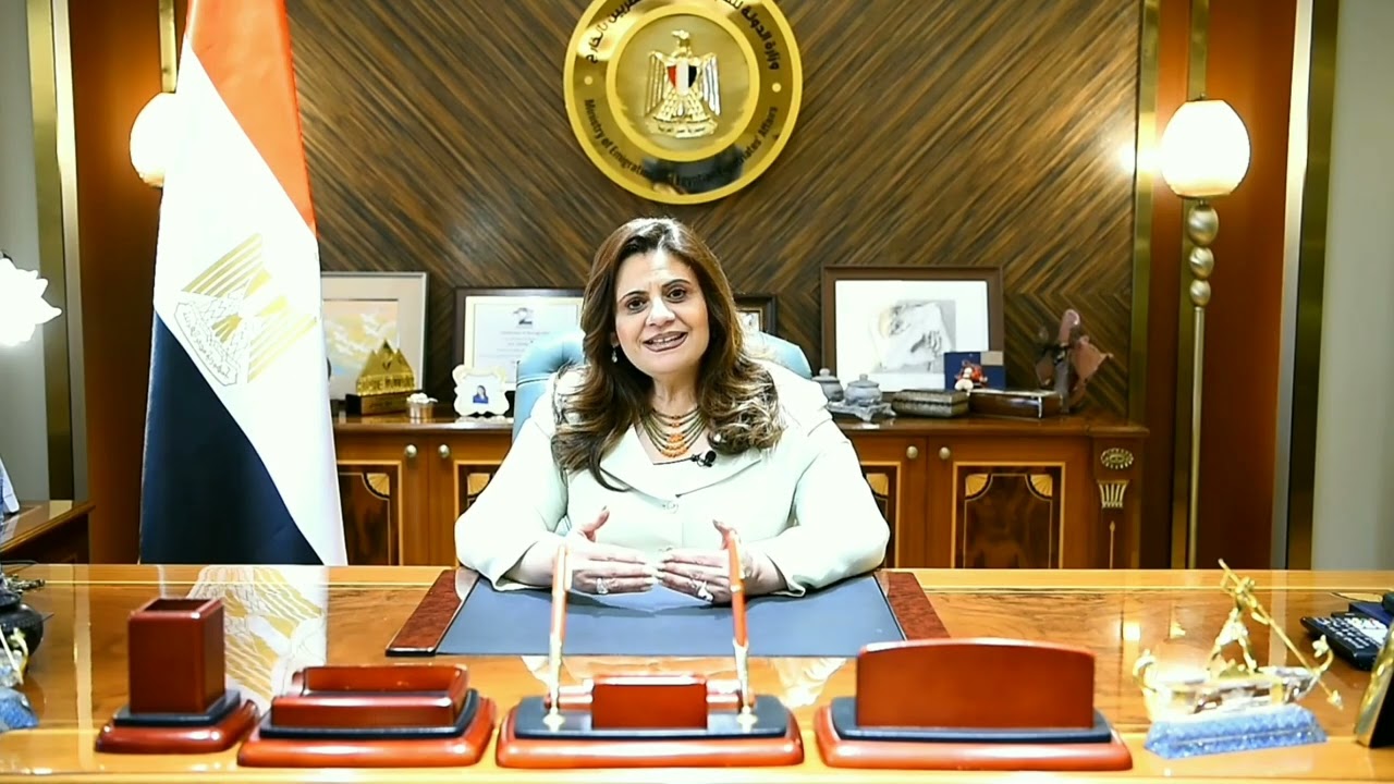 في كلمة مسجلة..وزيرة الهجرة تشارك بمهرجان 