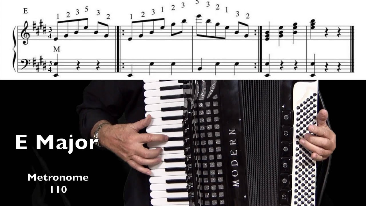 Accordion Lessons  #4, Arpeggios, Improve Your Playing, Lee Terry Meisinger