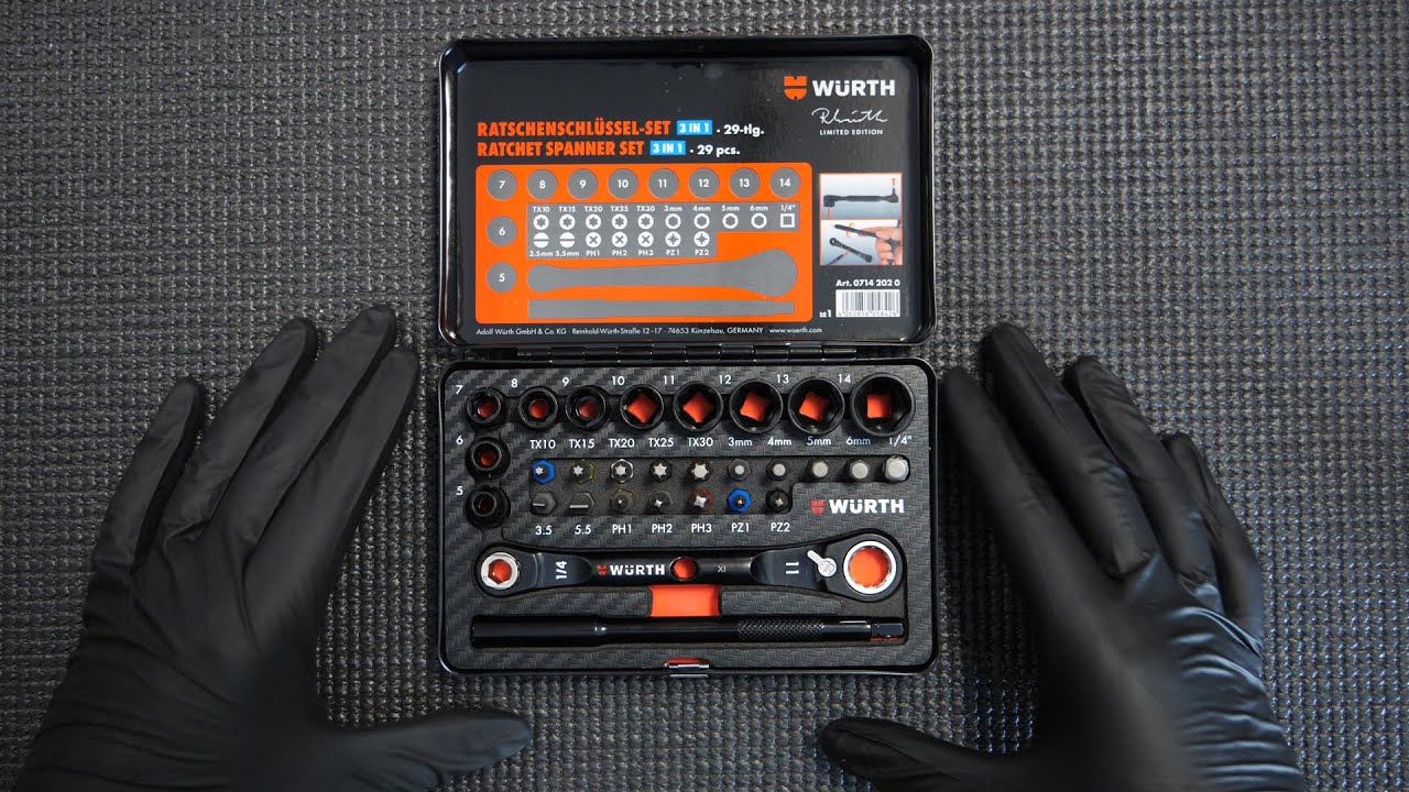 Wurth Limited Edition Reversible Wrench Set - www.wurth.ie