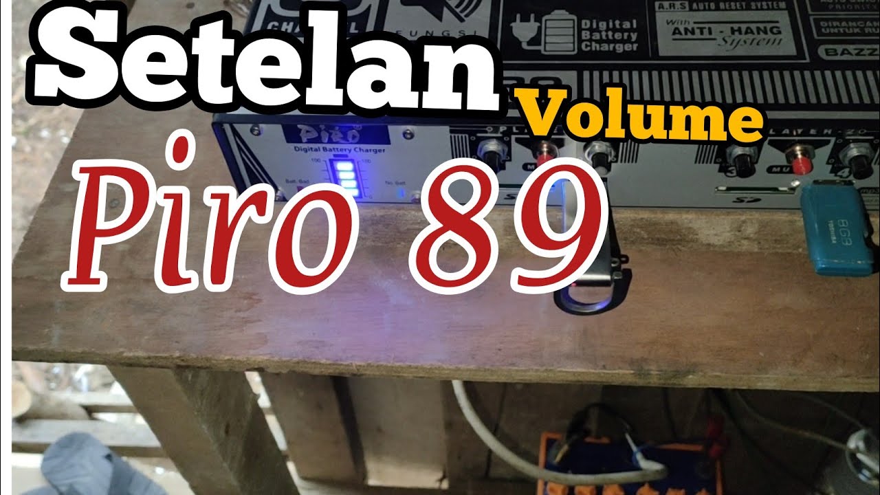 🛑Setingan Suara Ampli Piro 89 digedung super hemat