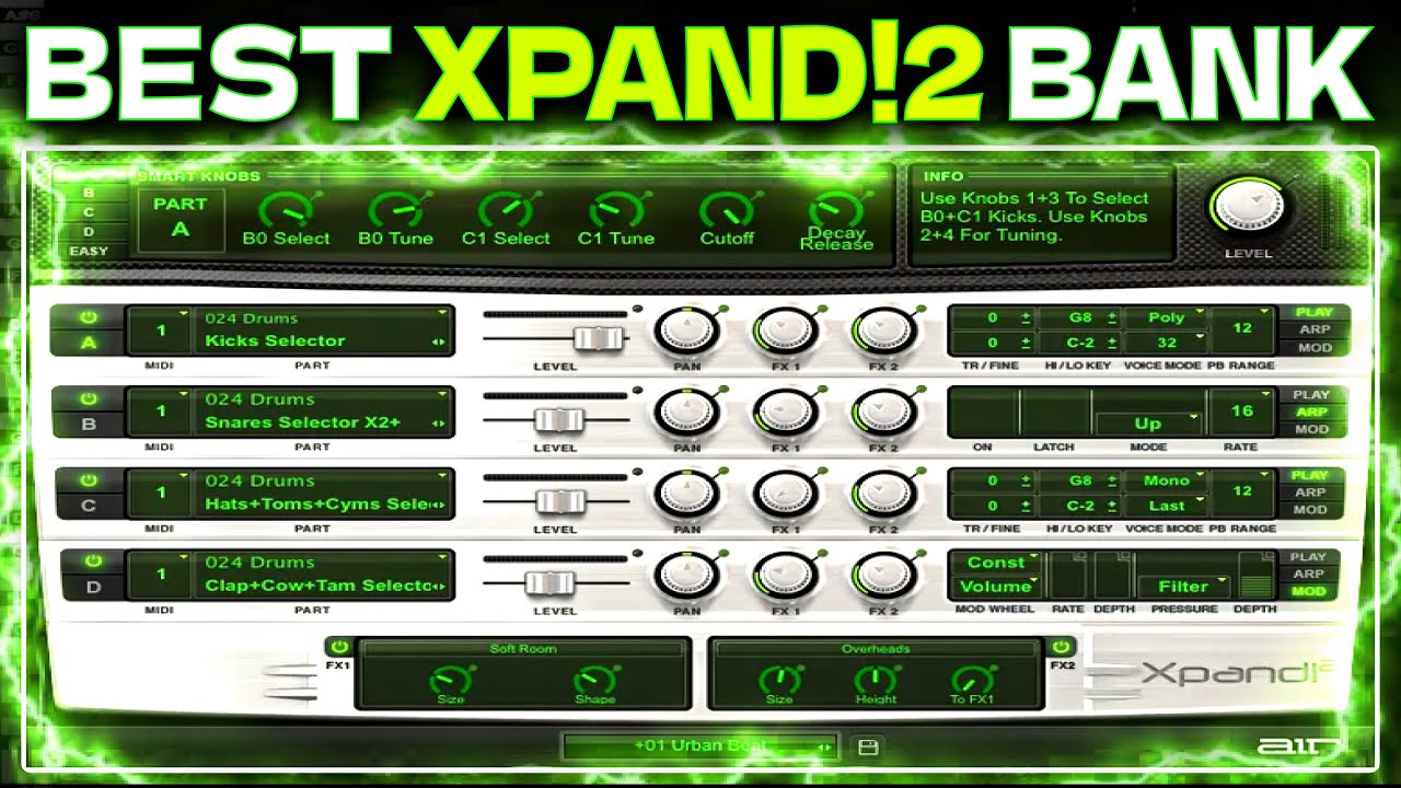 The ULTIMATE Xpand2 Preset Bank for HARD BEATS! 🔥🎹