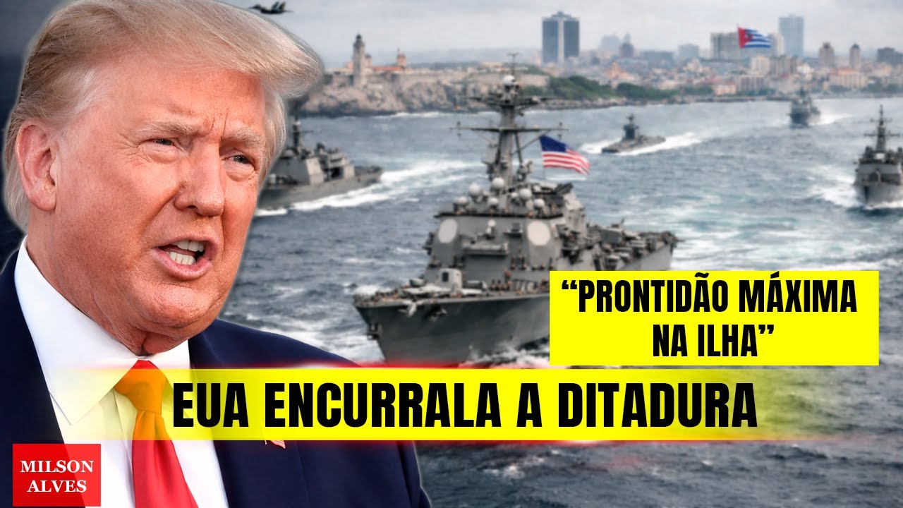 ILHA em ESTADO de GUERRA: Cuba entra em modo prontidão para guerra com os EUA