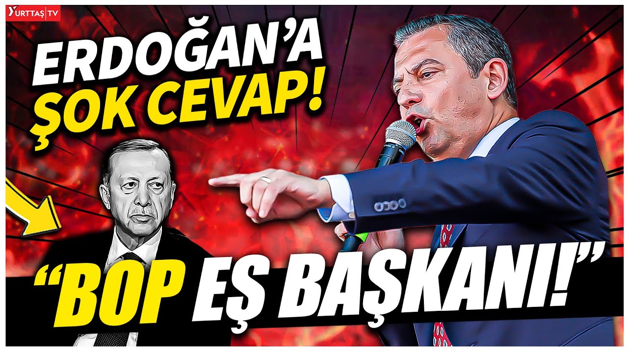 Özgür Özel'den yürek isteyen konuşma! "BOP eş başkanısın sen!"