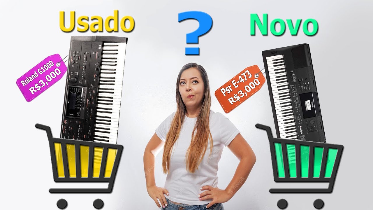 Teclado Velho Top ou Teclado novo Básico?