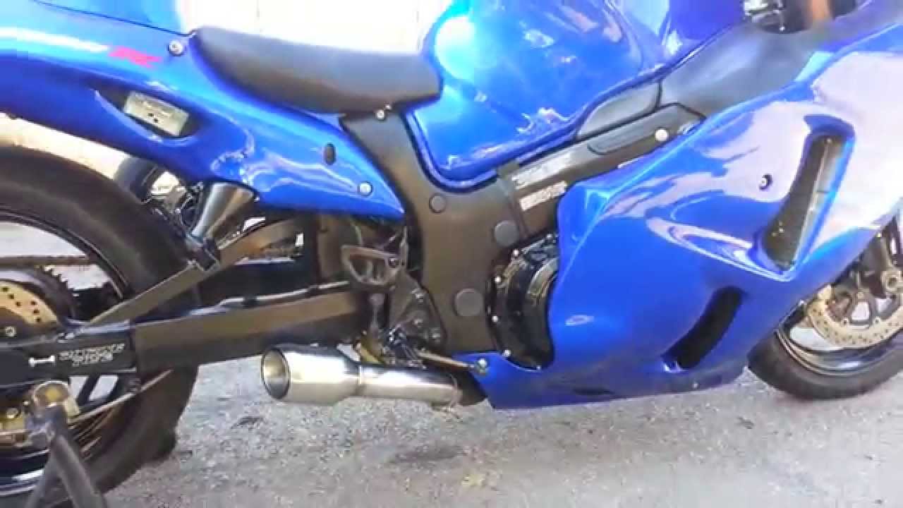 1999 - 2007  GSXR 1300 Hayabusa  Shorty RLS  Exhaust Core Series   polished