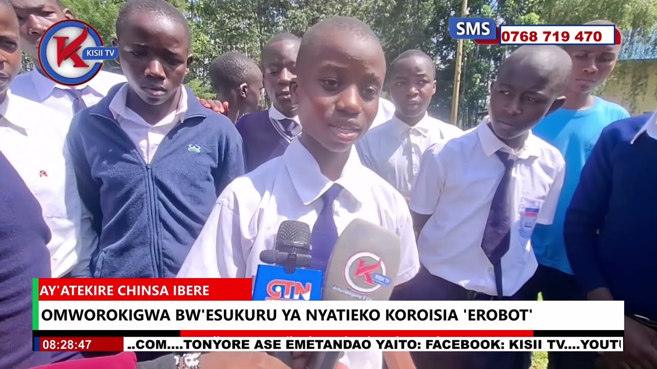 Mwanafunzi wa Nyatieko Sec. aunda 'robot' ya kukata nyasi