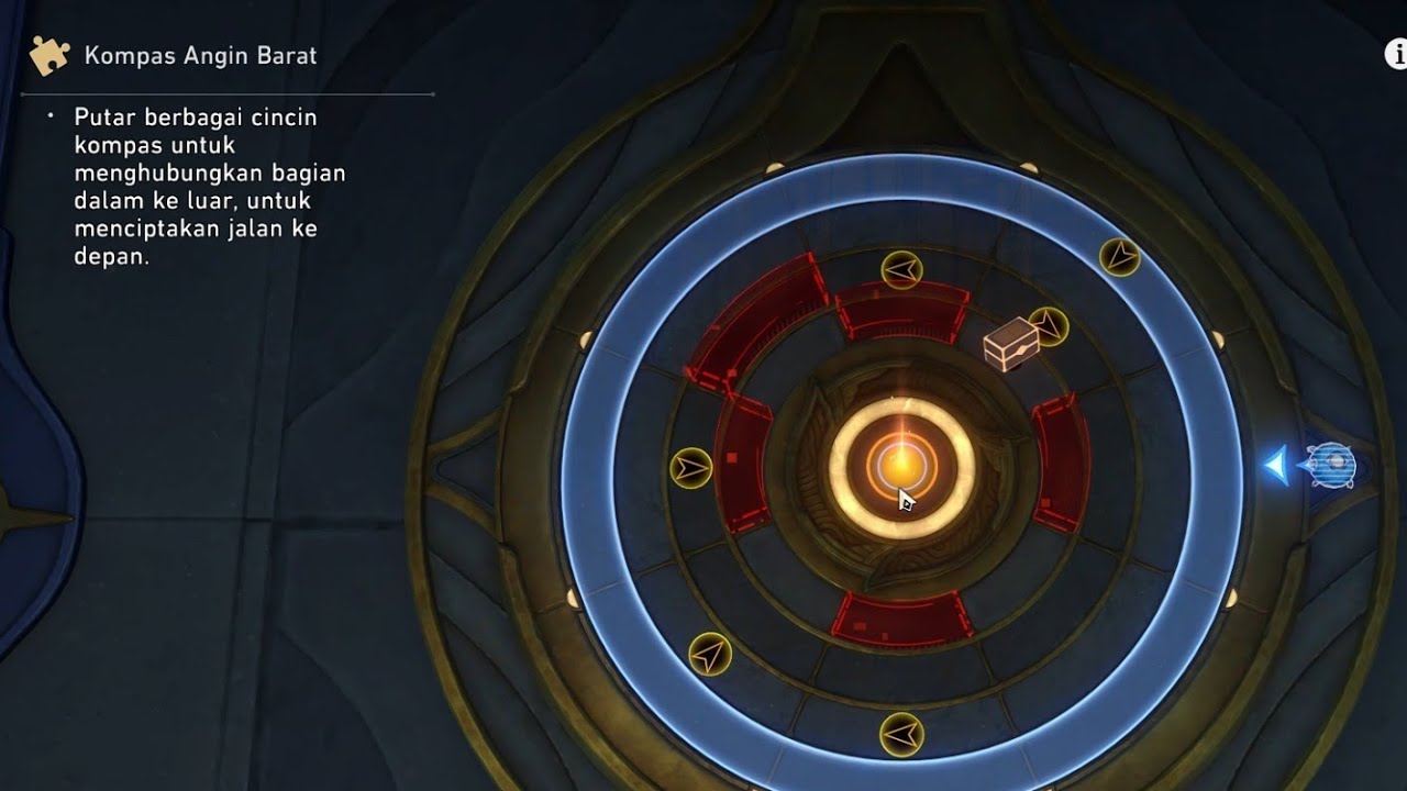 Kompas Angin Barat Part 3  - "Benteng Kubah" Mata Fajar Senja Honkai Star Rail 3.3 Puzzle